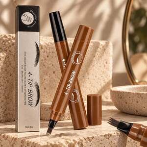 Microblading Eyebrow Pencil, Contouring Pencil with Micro-Fork